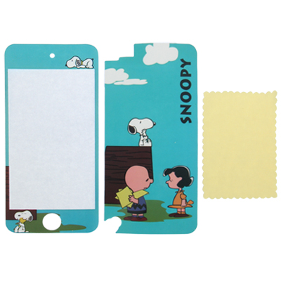 2 in 1 snoopy pattern protective skin sticker ipod touch 2 in 1 snoopy pattern protective skin sticker ipod touch