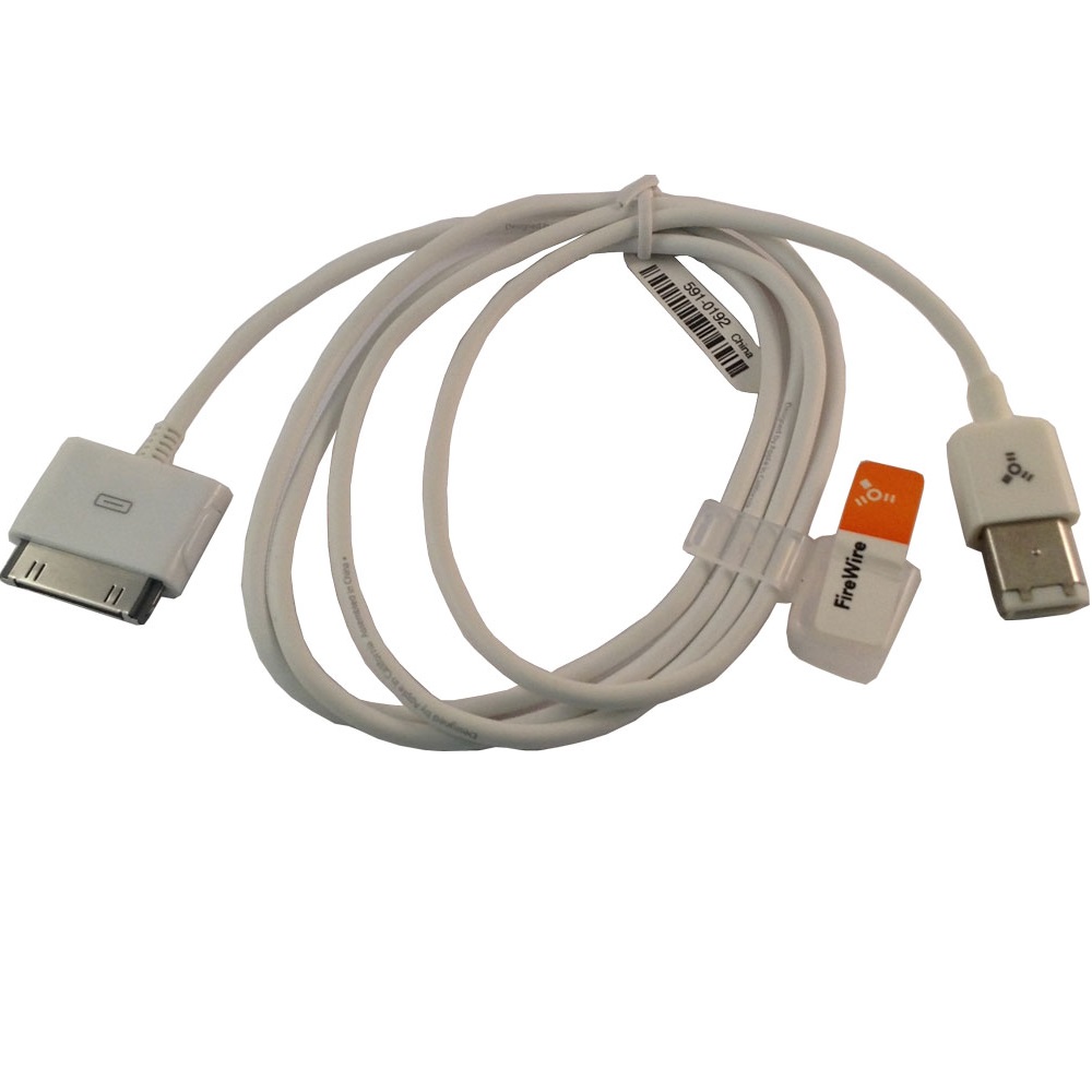 FireWire Cable for iPod White