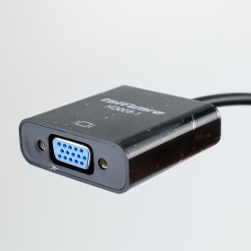 Taffware Adapter HDMI ke VGA Female dengan Audio - HD008-1 - Black - 3
