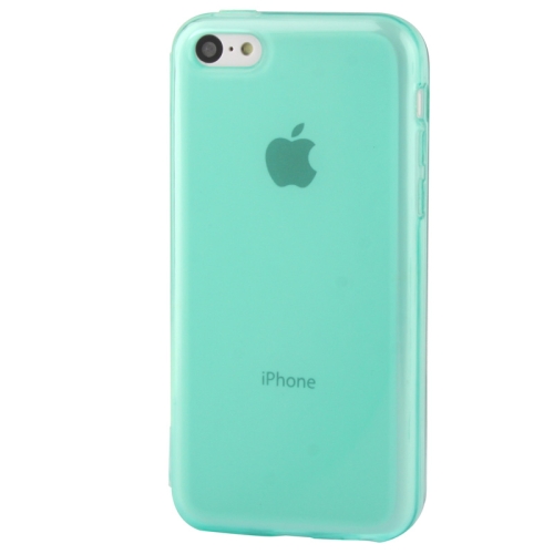 Touch Screen Translucent Horizontal Flip TPU Case with 