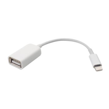 Usb Female To Lightning 8 Pin Otg Cable For Ipad 4 Air White Usb Female To Lightning 8 Pin Otg Cable