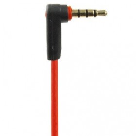 ROVTOP Kabel AUX 3.5mm HiFi Jack Gold Plated 120 cm - S-IP4G - Red - 2