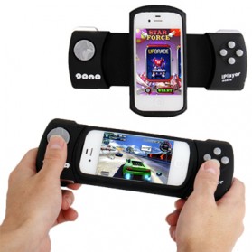Wireless Bluetooth Game Controller for iPhone 4 & 4S/iPod Touch - Black - 1