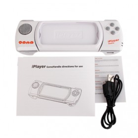 Wireless Bluetooth Game Controller for iPhone 4 & 4S/iPod Touch - White - 7