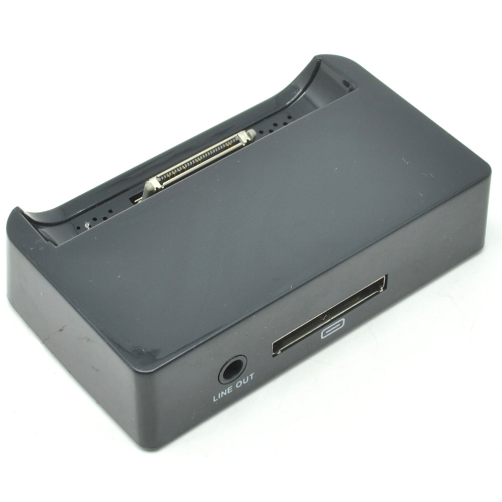 Apple Charging Dock 30 Pin for iPhone 4 - Black - JakartaNotebook.com