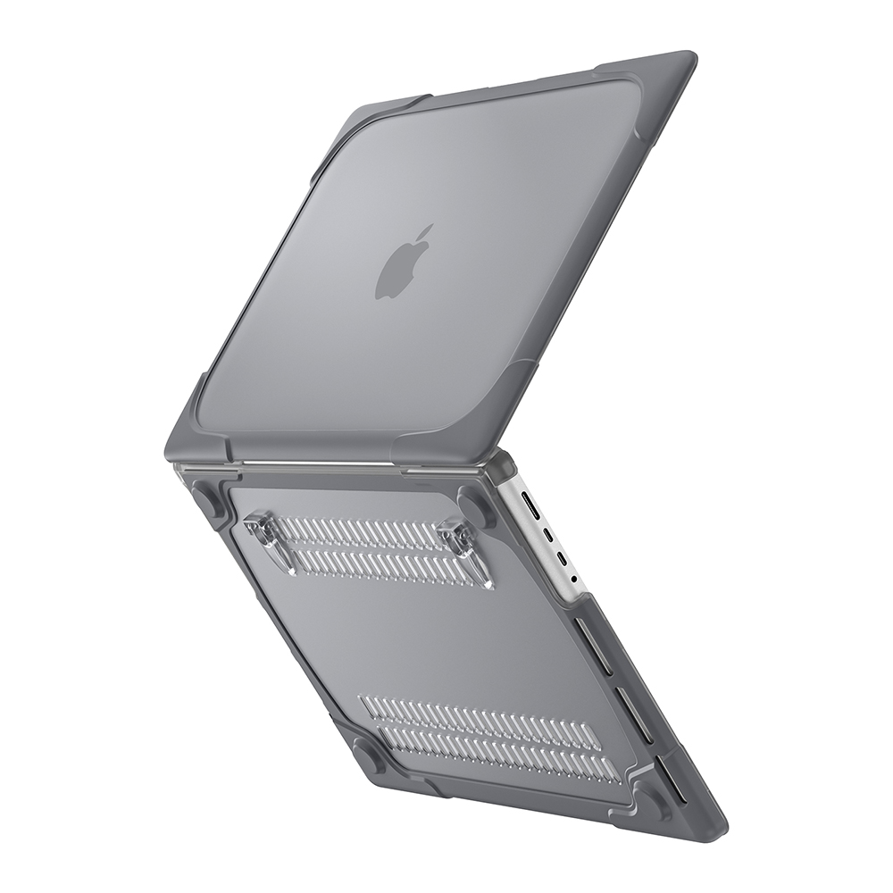 Gambar produk Shockproof Armor Case with Stand for Macbook Pro 16 Inch 2021 A2485
