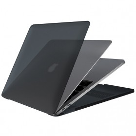PFHEU Matte Case for Macbook Pro 14 Inch A2442 - Matte Black - 2