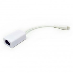 Micro USB Ethernet Adapter / LAN Adapter - White