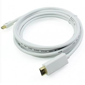 Mini Displayport to HDMI Cable Adapter 3 m - MDPMF - White