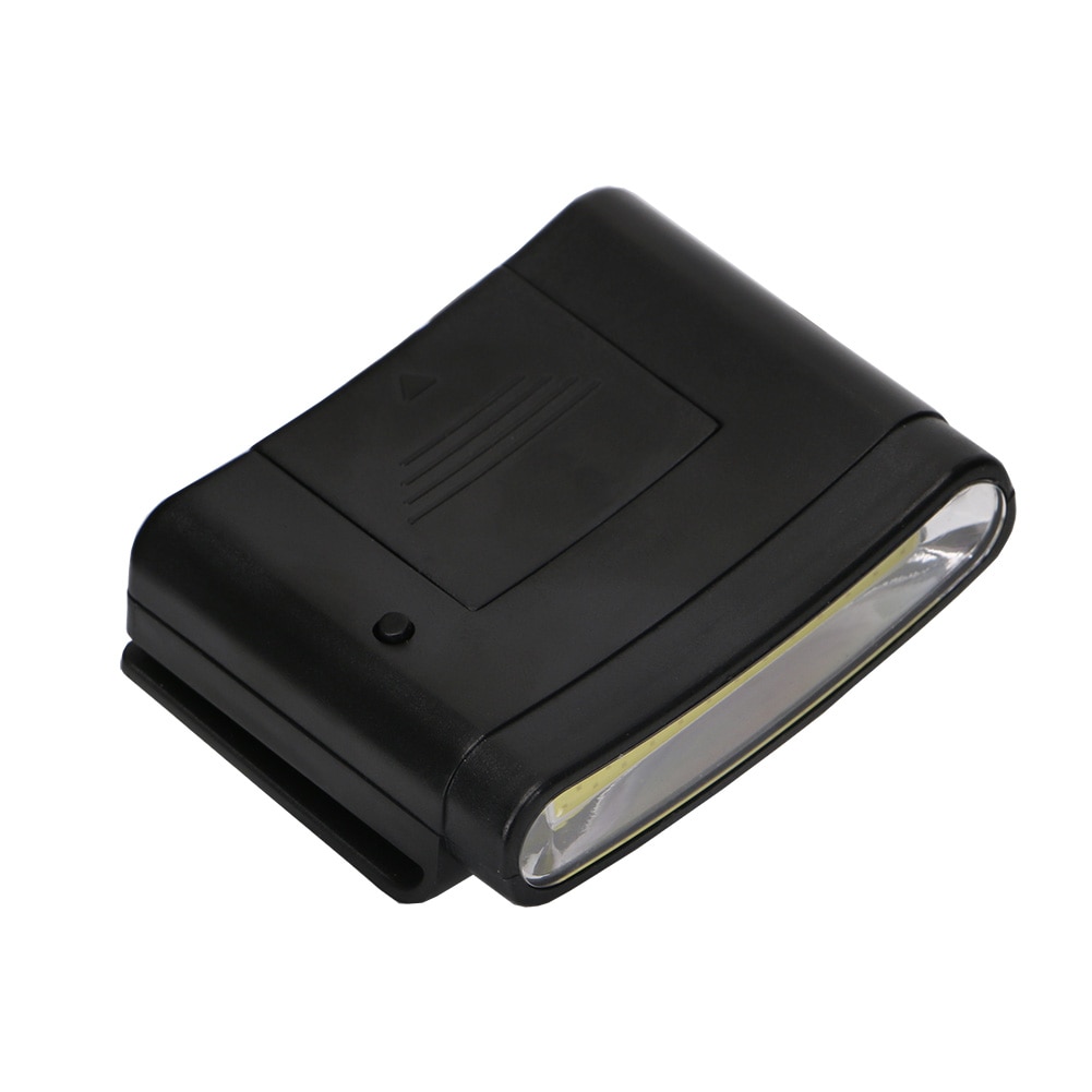 TaffLED Senter Clip on Topi  Headlamp Cap LED  COB M1800 