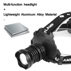 Litwod Senter Headlamp LED XHP70 1000 Lumens - P70 - Black - 3