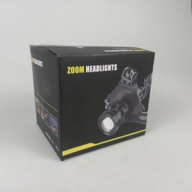 Litwod Senter Headlamp LED XHP70 1000 Lumens - P70 - Black - 12