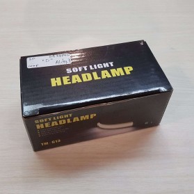 HEDOLIT Senter Kepala Headlamp LED COB USB Rechargeable - TM-G13 - Black/Red - 6