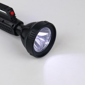 TaffLED Pocketman Senter LED Flashlight Waterproof USB Rechargeable Cree XPE - LH-A08 - Black - 6