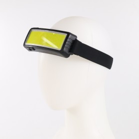 Pocketman Senter LED Kepala Headlamp USB Rechargeable Waterproof COB 800 Lumens - TM-G14 - Black - 6