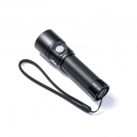NexTool 4Tool Senter LED Flashlight Rechargeable 2200 Lumens - ED20 - Black