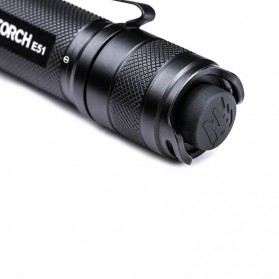 NexTorch Senter LED Flashlight Rechargeable OSRAM P9 1400 Lumens - E51 V2.0 - Black - 4