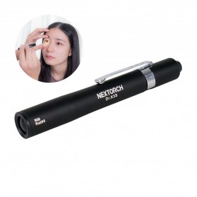 NexTorch Dr.K3S Medical Flashlight Senter Medis LED Pen Light White Light - Black