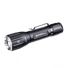 NEXTORCH Senter LED Tactical Flashlight XHP50.2 2600 Lumens - TA41 - Black