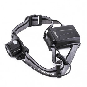 NEXTORCH MyStar R AA Headlamp Senter Kepala LED Osram P9 600 Lumens - Black