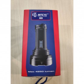 JETBeam Niteye T6 Senter LED Flashlight Tactical CREE XP-L 4350 Lumens - Black - 11