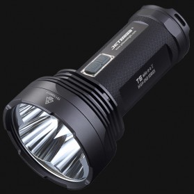 JETBeam Niteye T6 Senter LED Flashlight Tactical CREE XP-L 4350 Lumens - Black