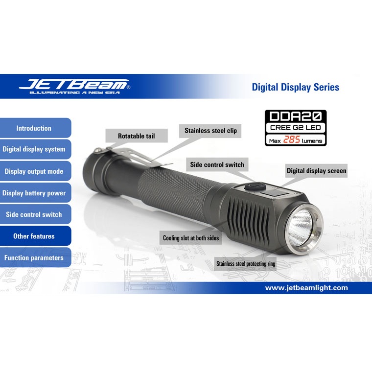 jetbeam dda20 senter led cree g2 285 lumens black jakartanotebook jetbeam dda20 senter led cree g2 285 lumens black jakartanotebook