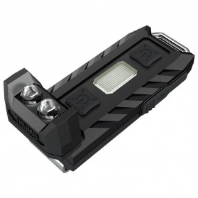 NITECORE Thumb LEO Senter LED USB Rechargeable 45 Lumens UV Light - Black - 5