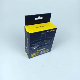 NITECORE Headlamp Senter LED CREE XHP35 HD 1800 Lumens - HC33 - Black - 8