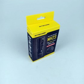 NITECORE Senter LED CREE XHP35 HD 1800 Lumens - MH23 - Black - 8