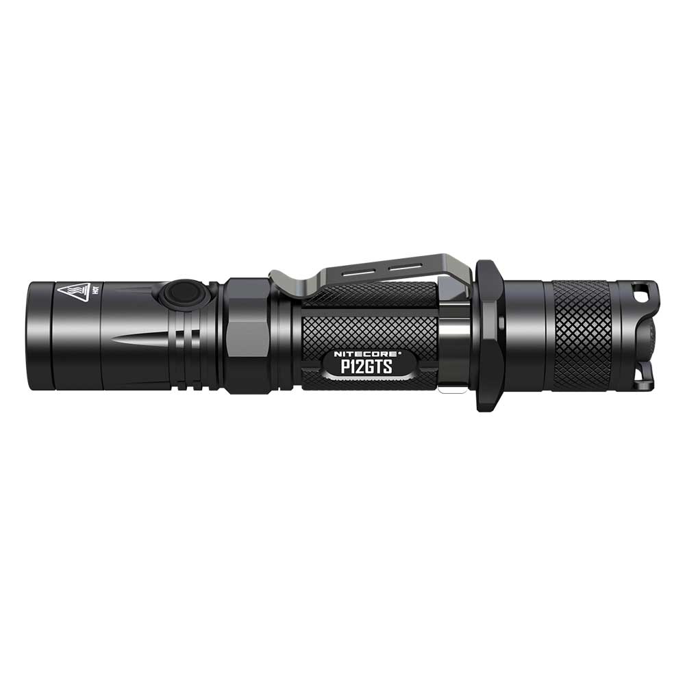 NITECORE P12GTS Senter LED CREE XHP35 HD 1800 LUMENS - Black