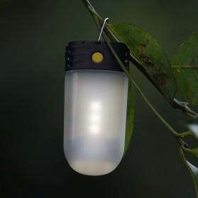 NITECORE Lampu LED Pocket Camping Lantern 250 Lumens with Power Bank + Battery Charger - LR50 - Black - 4