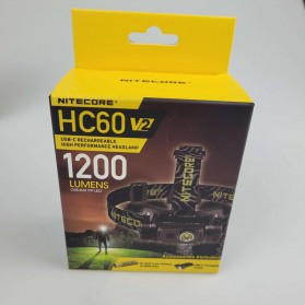 Nitecore Headlamp Series OSRAM P9 1200 Lumens White Light - HC60V2 - Black - 8