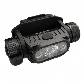 Nitecore Headlamp Lampu Kepala Tactical SST-40-W LED 1750 Lumens - HC65M V2 - Black