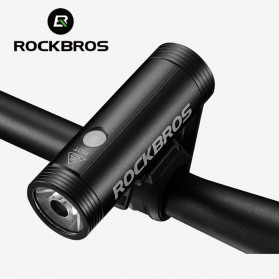 Rockbros Lampu Sepeda USB Rechargeable 2000mAh 400 Lumens - R1-400 - Black