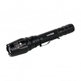 TaffLED Senter LED Flashlight Cree XM-L T6 380 Lumens - E27 - Black - 1