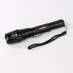 TaffLED Senter LED Flashlight Cree XM-L T6 380 Lumens - E27 - Black - 9