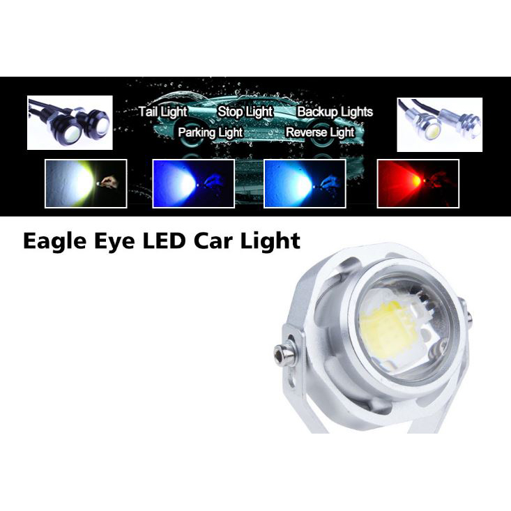 Eagle Eye Lampu Mobil LED Cree U2 1000 Lumens - Black 