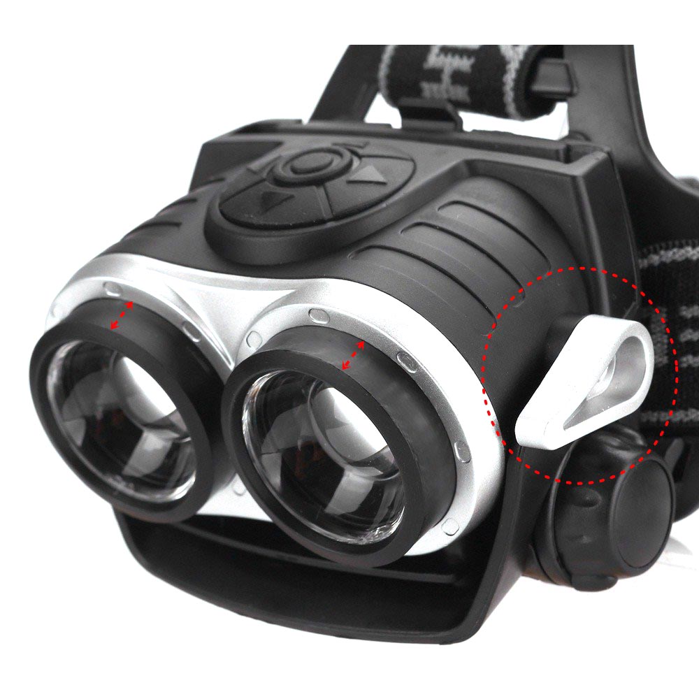 AloneFire HP20 Headlamp Senter LED 2X CREE XM-L T6 8000