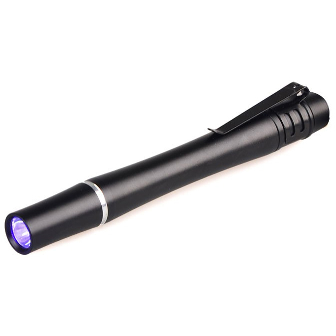 TaffLED Ultraviolet UV Light Pen Mini Senter LED 395nm UV10 Black