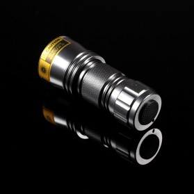 AloneFire Senter LED Mini Ultraviolet 400nm - Silver - 3