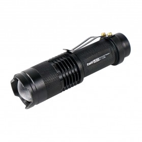 TaffLED Senter LED 3800 Lumens Waterproof Pocketman COB Zoomable - P1 - Black - 2