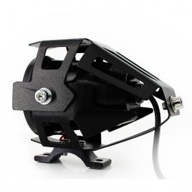 Kontrol Lampu Tembak Motor ATV Transformer Projector Lens Headlight LED 1200 Lumens 15W - U7 - Black - 6