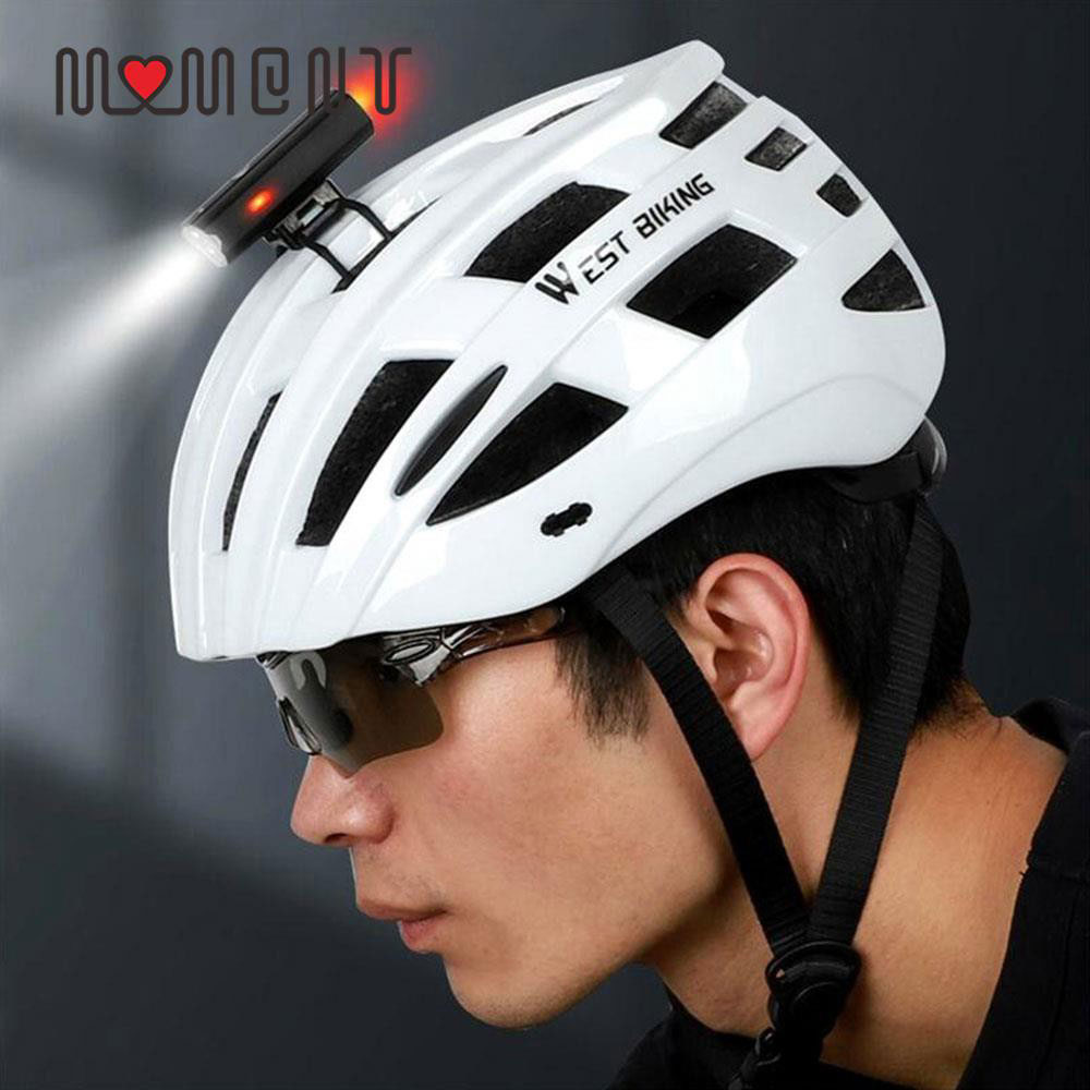 WEST BIKING Lampu Sepeda LED Rechargeable 300 Lumens - B1 - Black