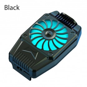 TaffGO Smartphone Cooling Fan Kipas Pendingin Radiator Heat Sink - H-15 - Black