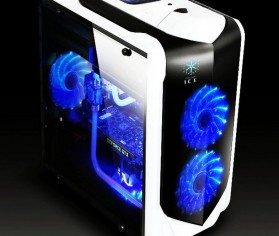 SXDOOL Kipas Casing PC Gaming LED CPU Fan 12cm - 12025 - Blue - 2