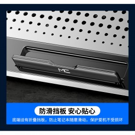 MC Cooling Pad Laptop Radiator Base 1 Fan - Q5 - Black - 8