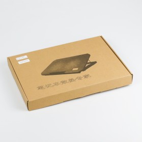 Taffware MC Cooling Pad Laptop 2 Fan Fixed Speed - Q100 - Black - 10