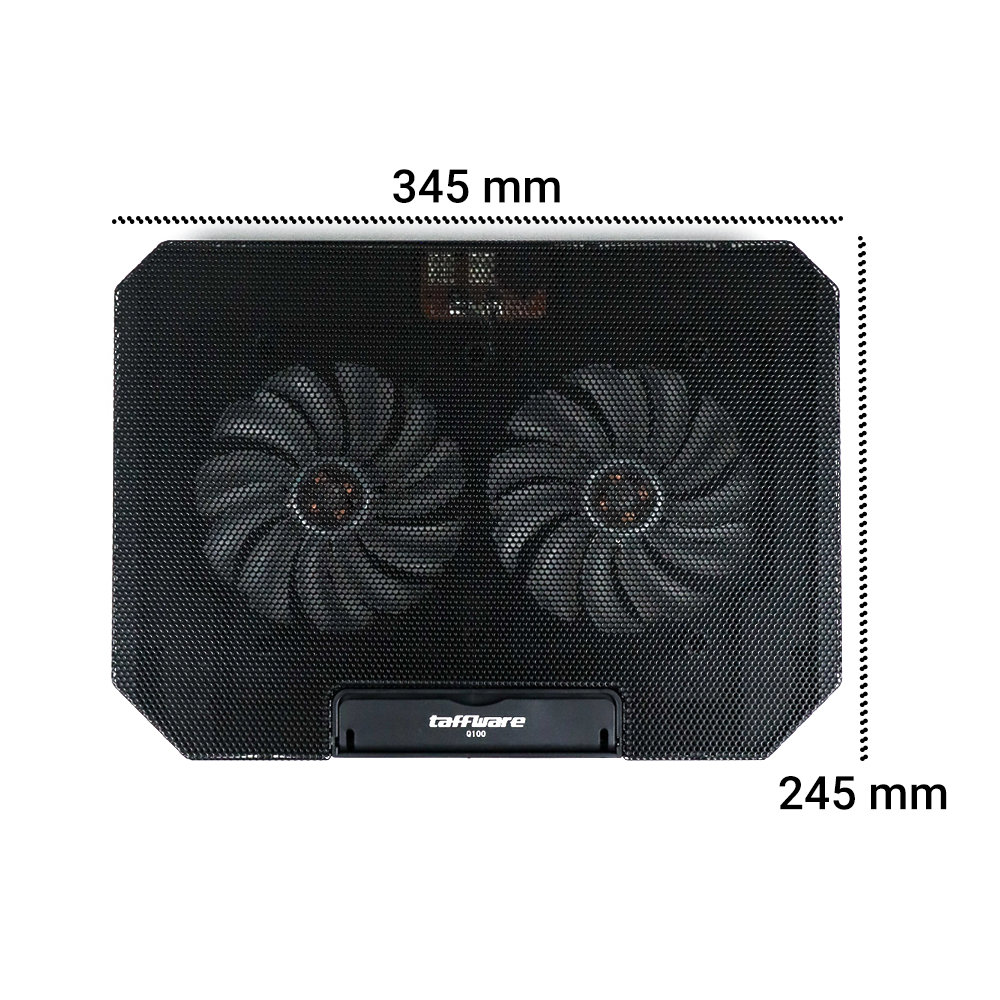 Gambar produk Taffware MC Cooling Pad Laptop 2 Fan Fixed Speed - Q100