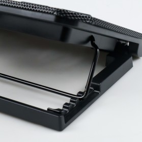 Taffware Cooling Pad Laptop 2 Fan Adjustable Speed - Q100 - Black - 5